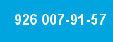 926 007-91-57 926 007-91-57